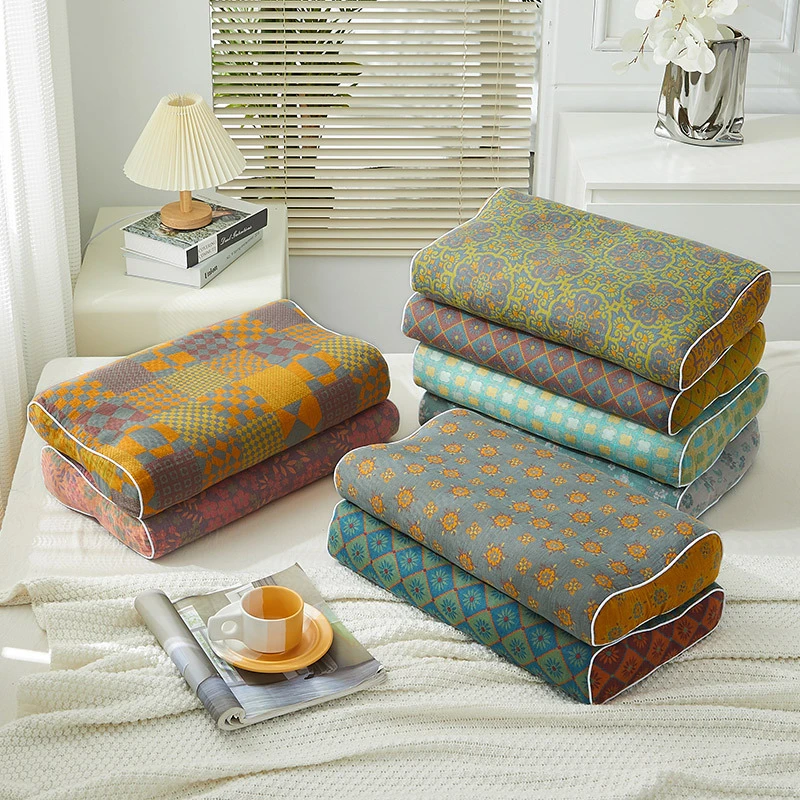 花草枕全荞麦皮颈椎枕成人睡觉护颈硬枕单人薰衣草助睡眠硬枕头