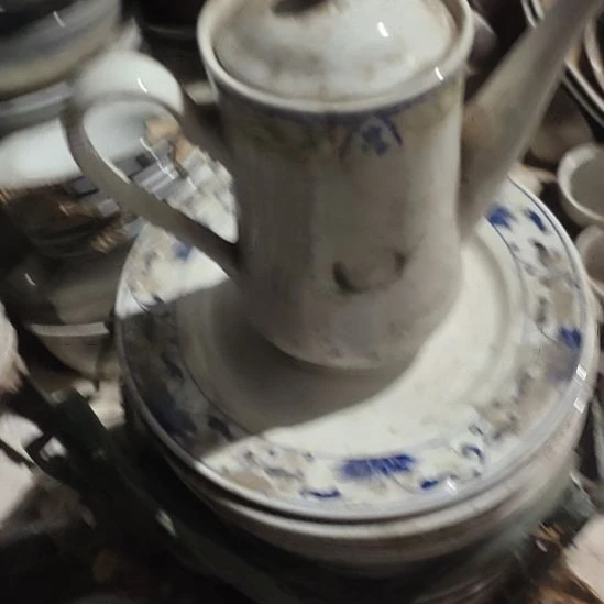 瓷老茶壶，……国营四厂库存，