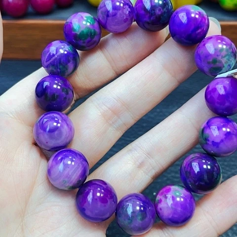 手饰玛瑙未镶嵌紫云母紫俱来14