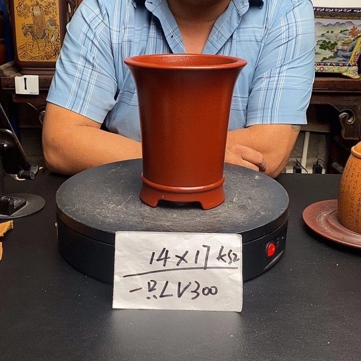 紫砂花盆货号一只LV3o o