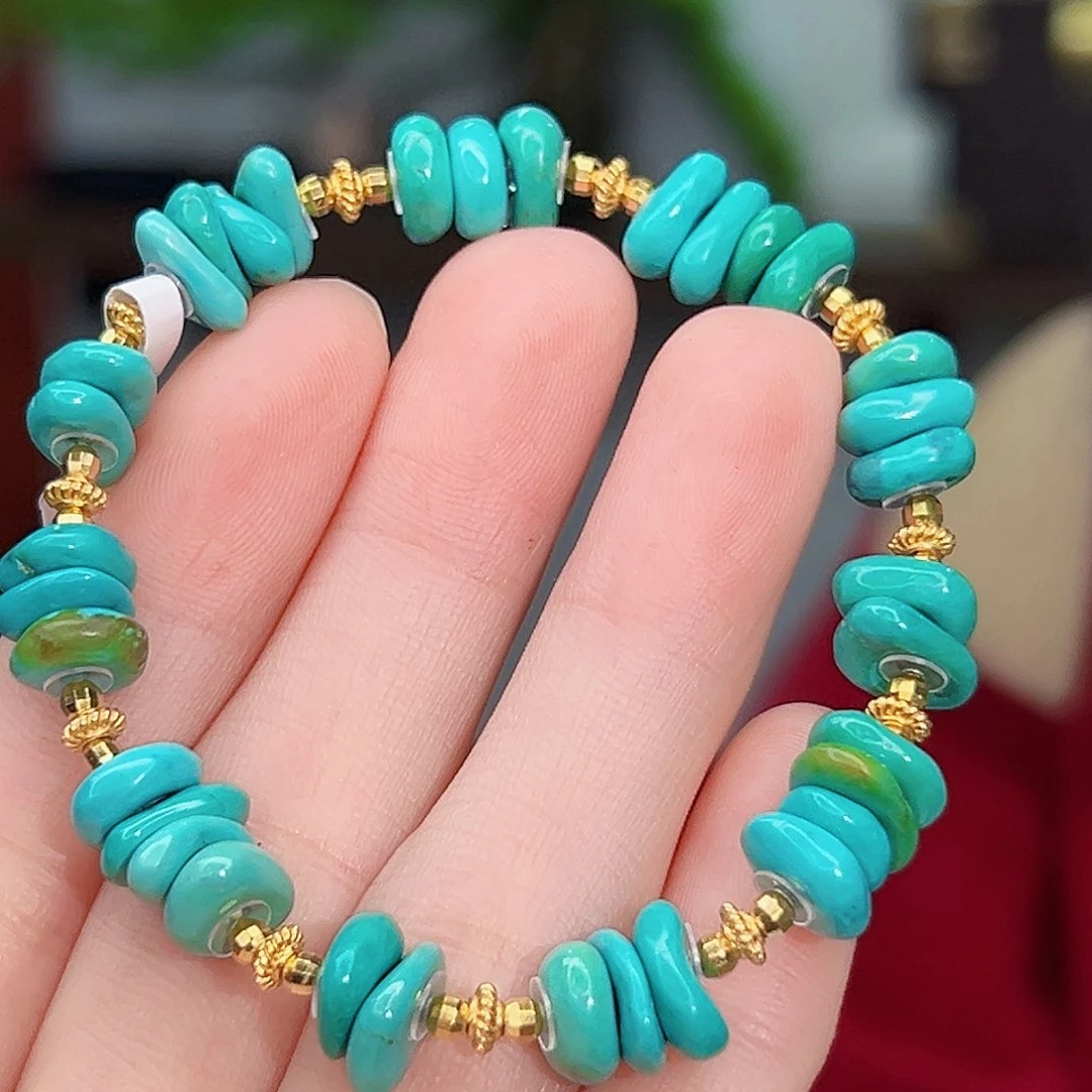 绿松石珠宝奇石未镶嵌