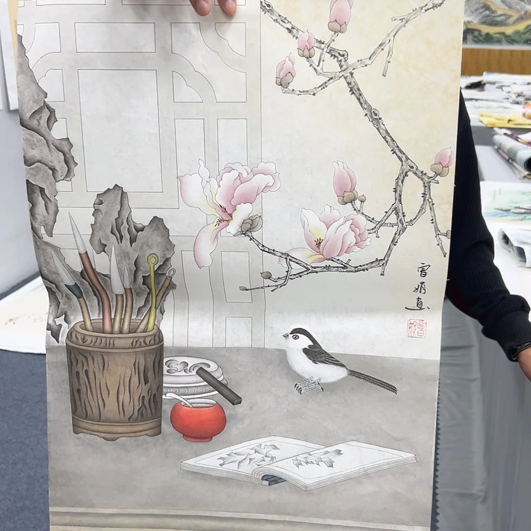 国画国画作品纯手绘