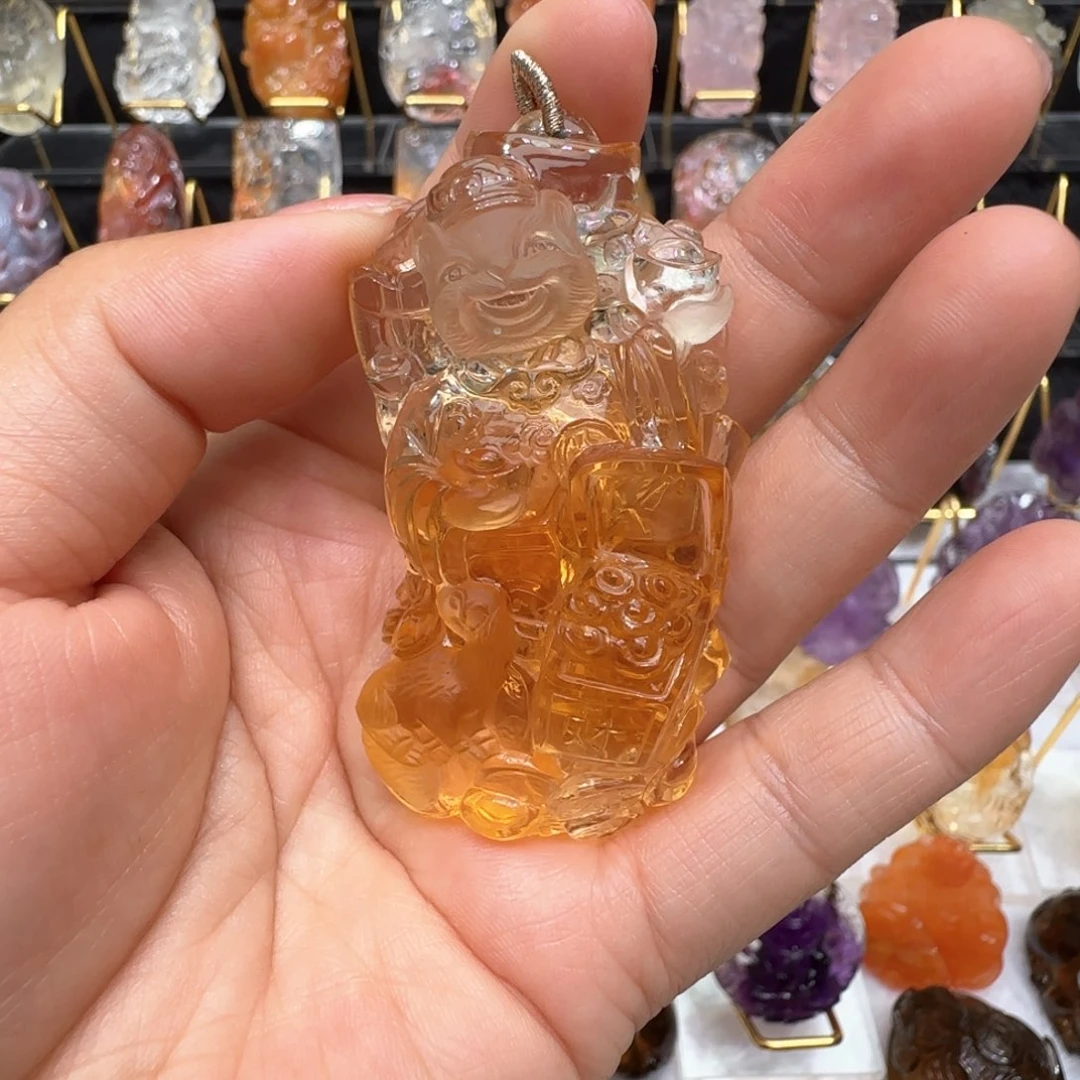 水晶颈饰未镶嵌T***y九尾狐