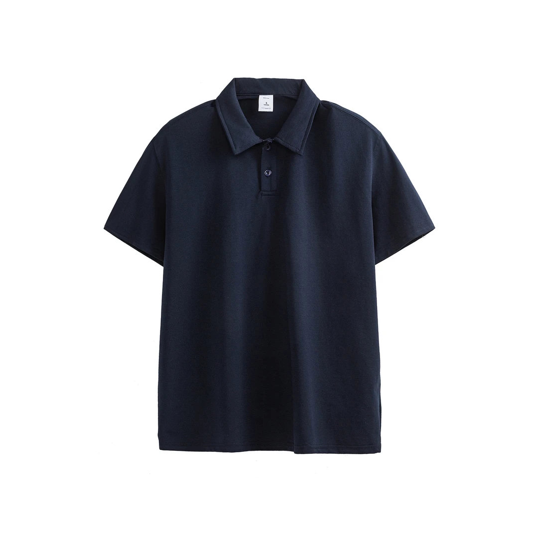 夏季翻领polo衫情侣短袖休闲纯色宽松T恤防晒凉感透气衫PL002