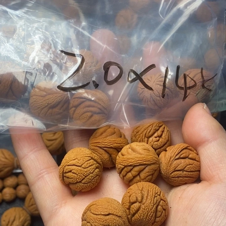 桃核吊坠秦岭山野生桃核