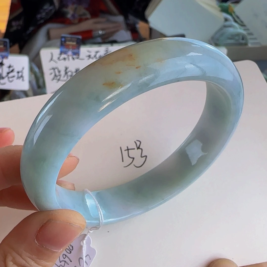 翡翠手镯未镶嵌本****好老坑63