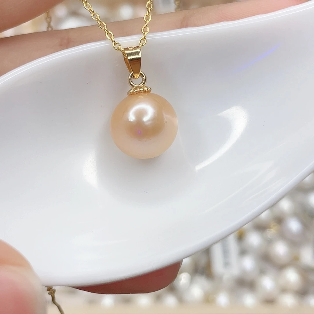 淡水珍珠未镶嵌吊坠(赠链)