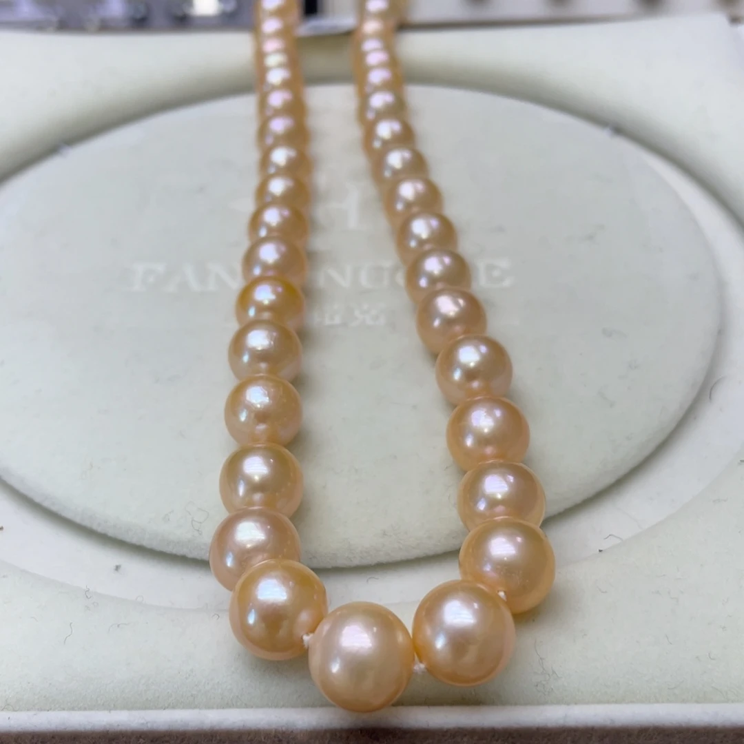 淡水珍珠未镶嵌颈饰9-11