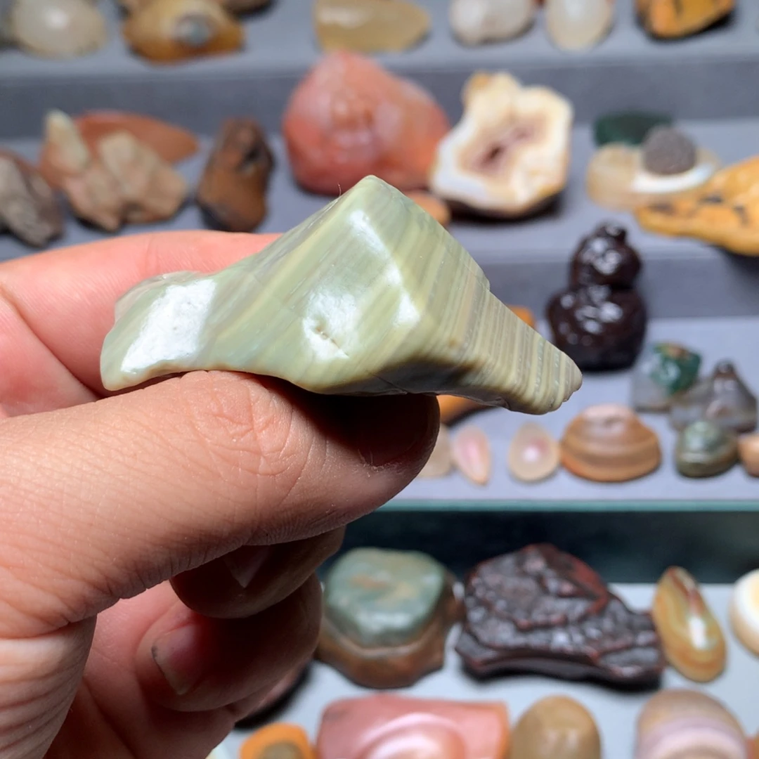 有机玻璃阿拉善戈壁滩奇趣小摆件