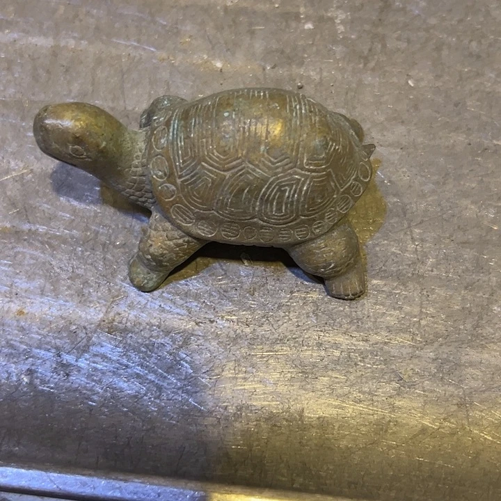 明***业黄铜摆件，文房工艺品摆件