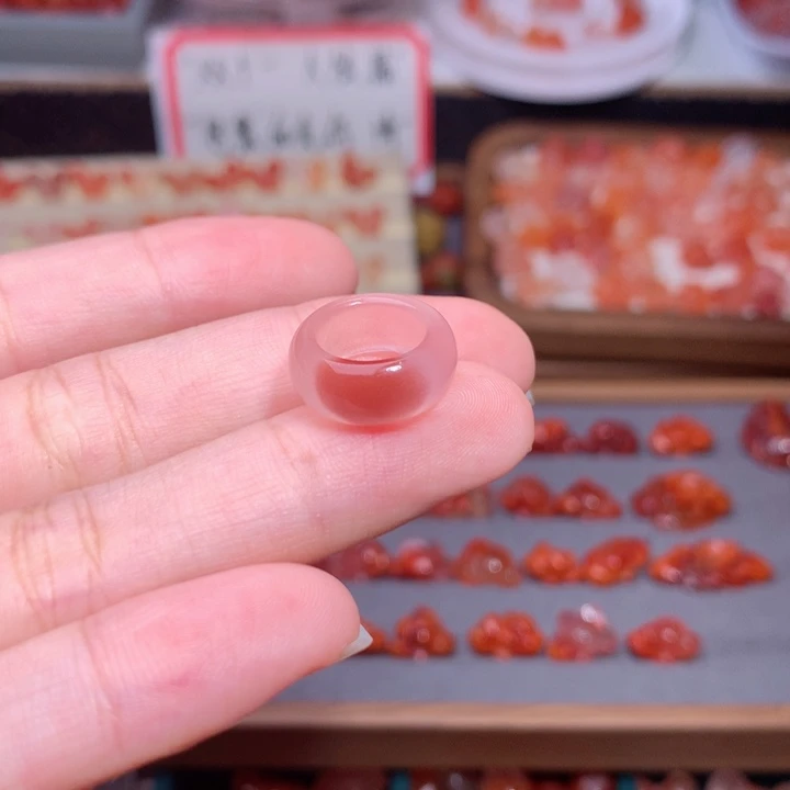南红玛瑙未镶嵌南红跑环10