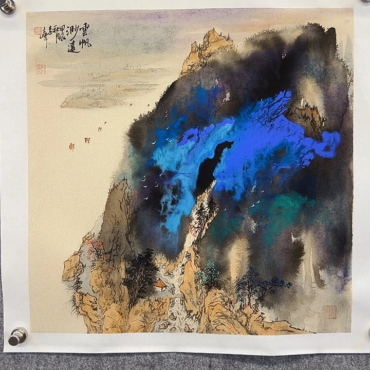 国画李文峰的作品
