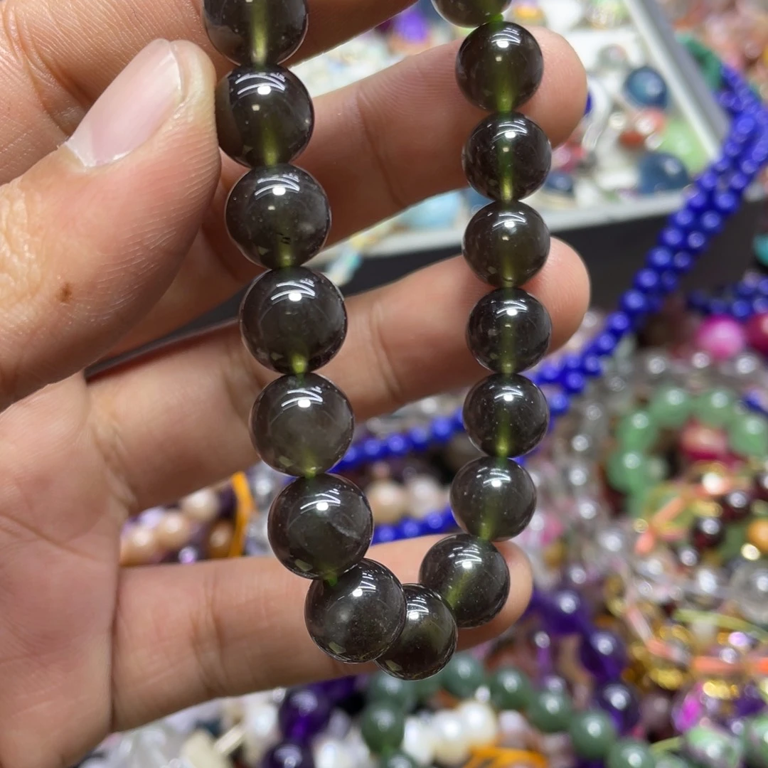 紫晶颈饰银S800镀金镶嵌