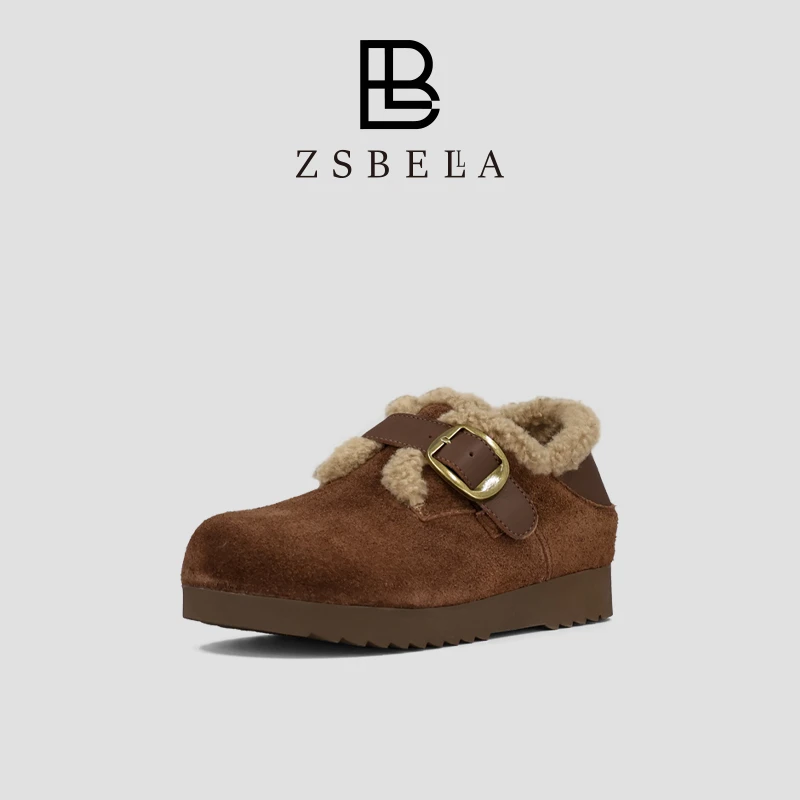 ZSBELLA2025新款加绒勃肯鞋ZS1078/ZS1140