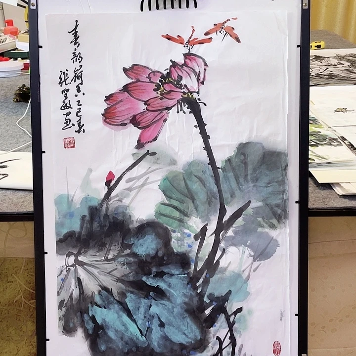 国画张圣敏先生纯手绘作品