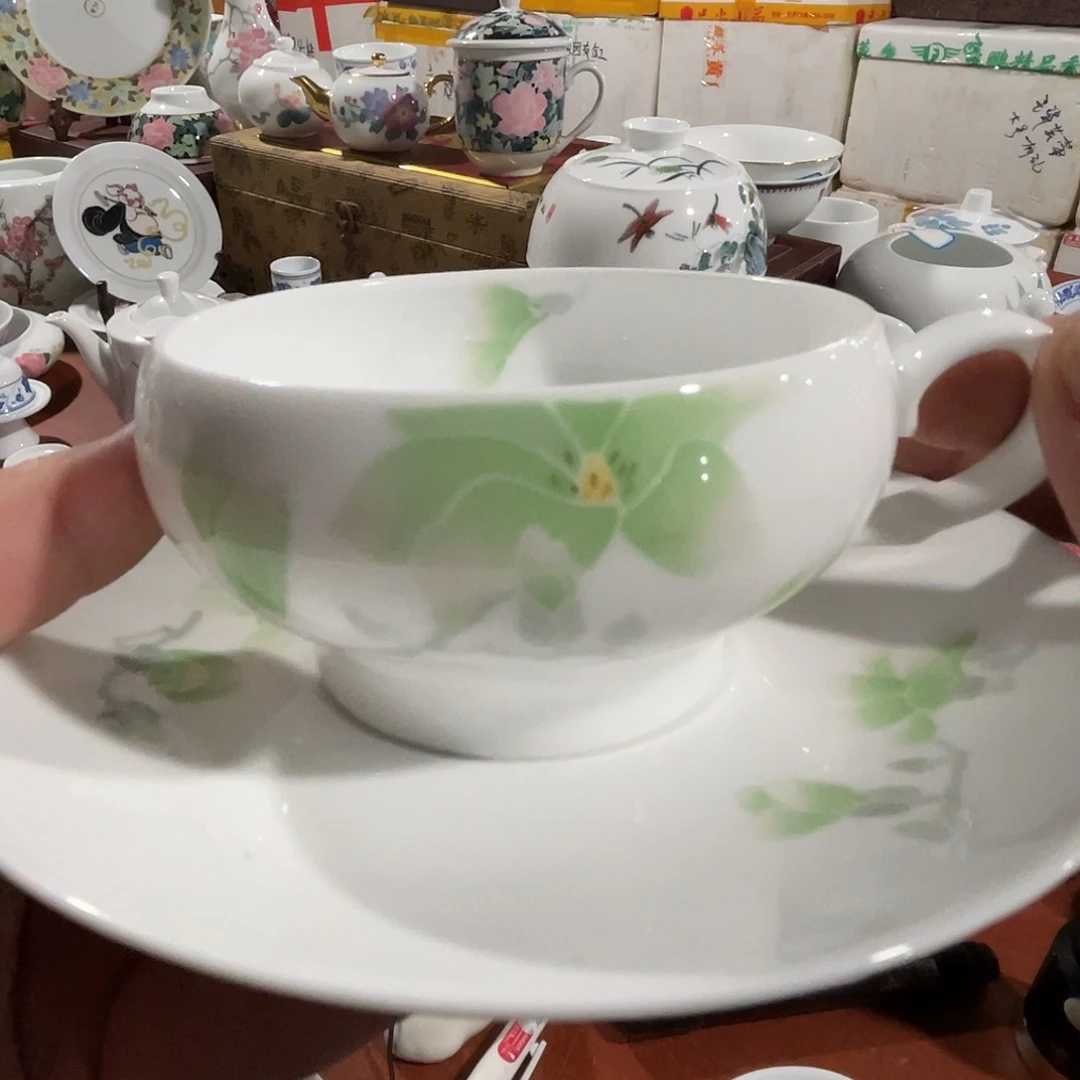 醴陵老厂瓷微瑕慎拍