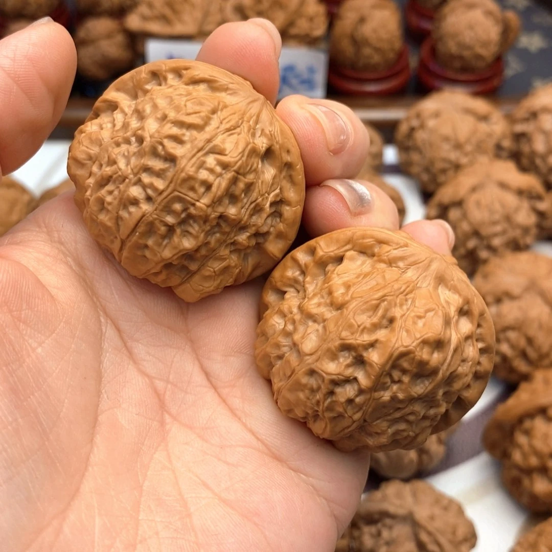 【闪购商品】文玩核桃把件6*6211号南瓜