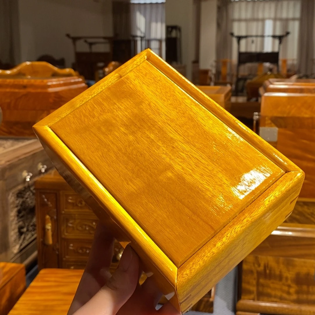 金丝楠小叶桢楠  首饰盒15*10.5*6.5