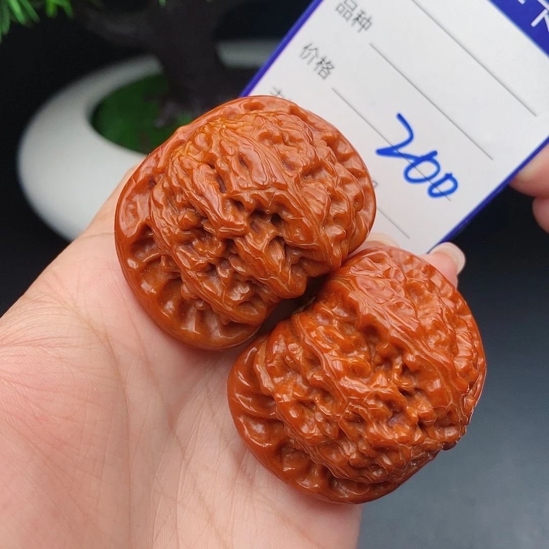 把件文玩核桃45闷白200