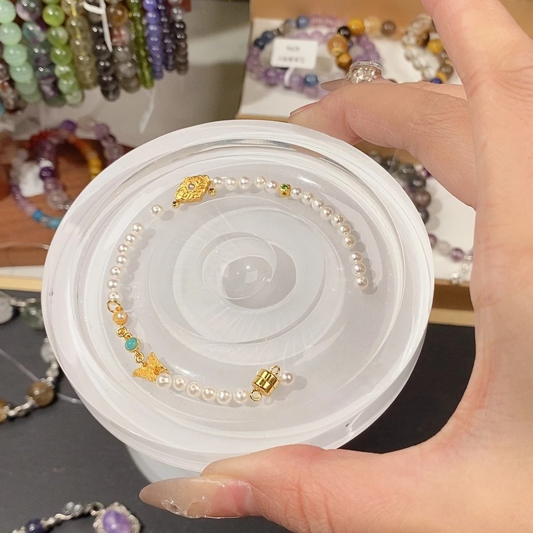 水晶手链未镶嵌月****o14