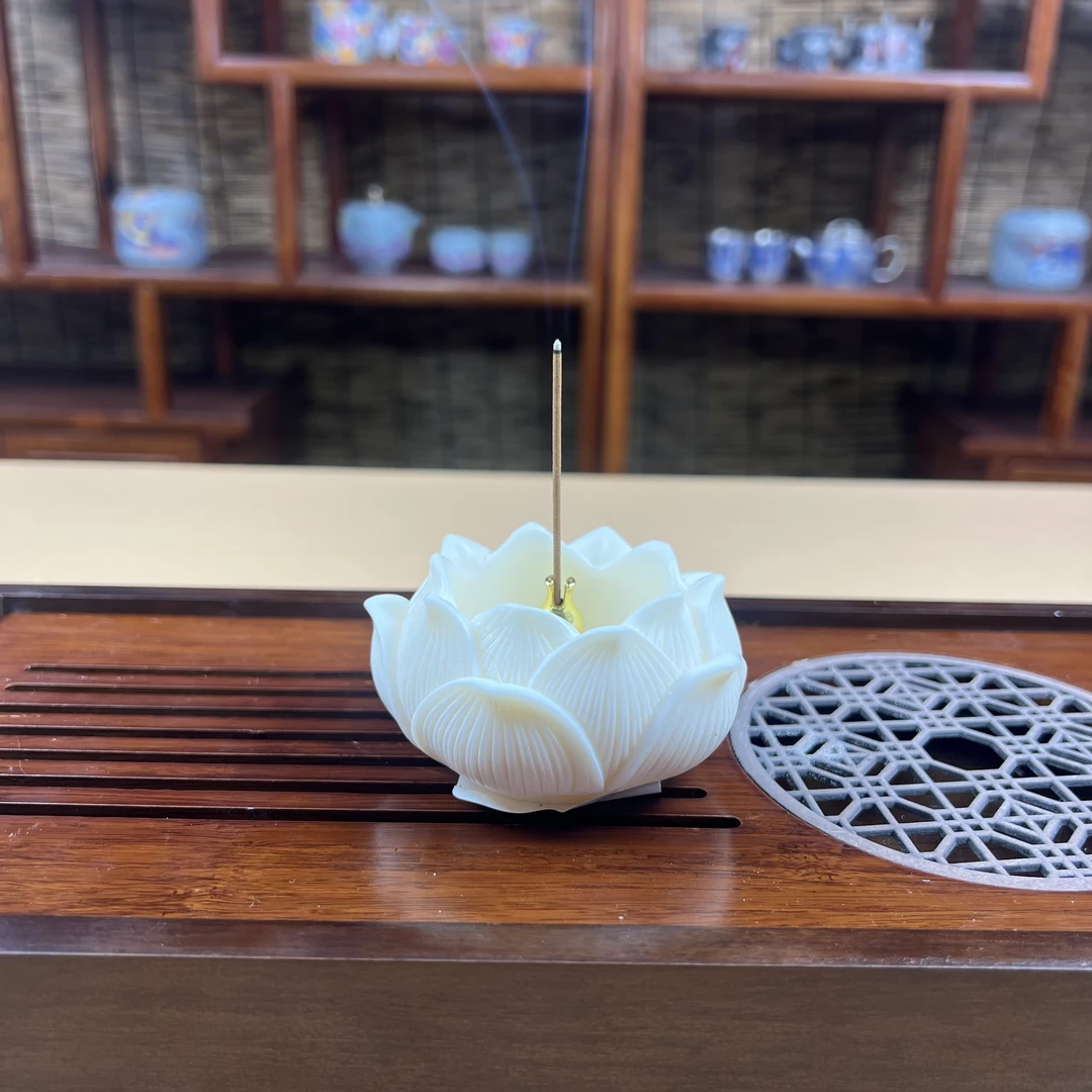 A0666象牙果莲花香插