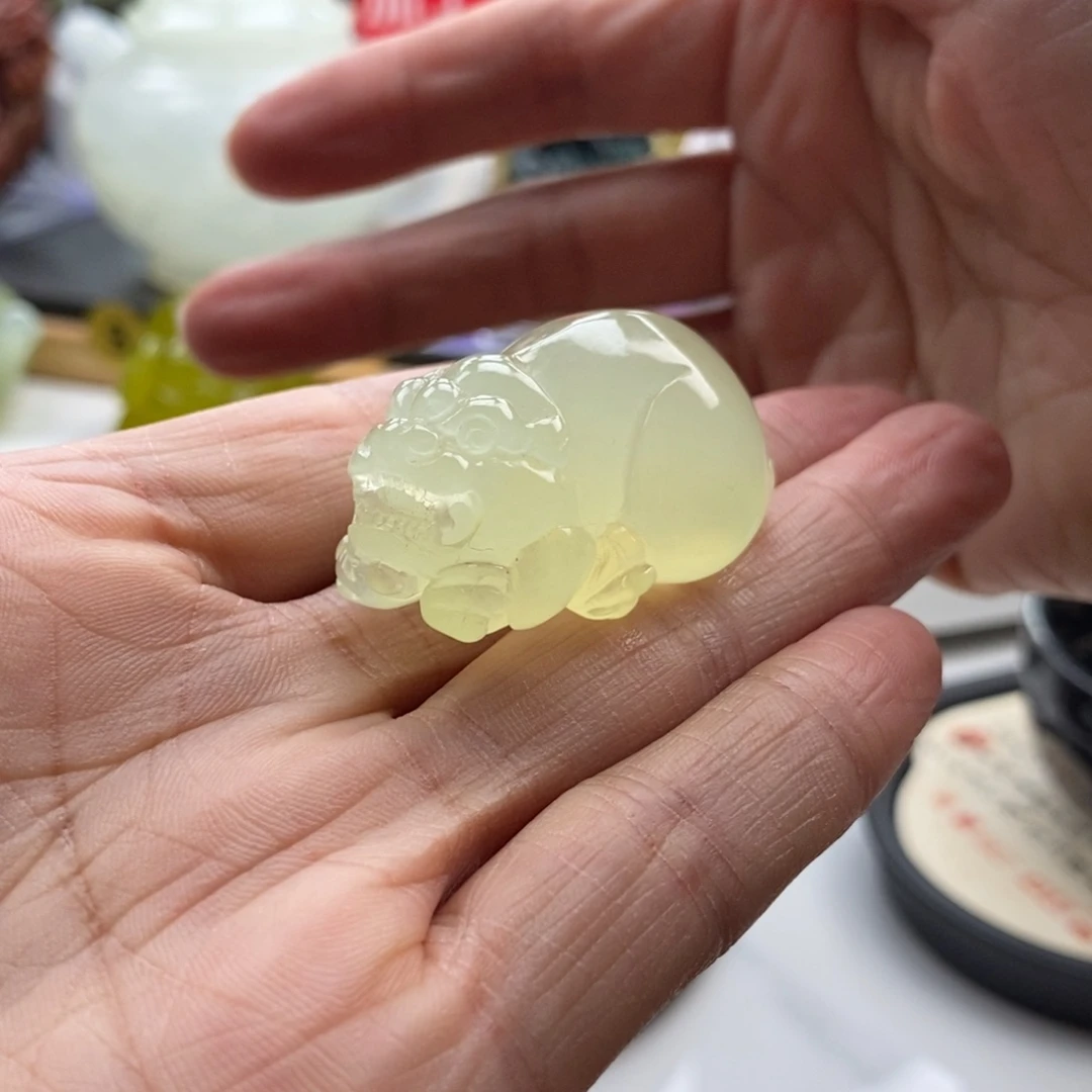 岫玉未镶嵌四大名玉挂件