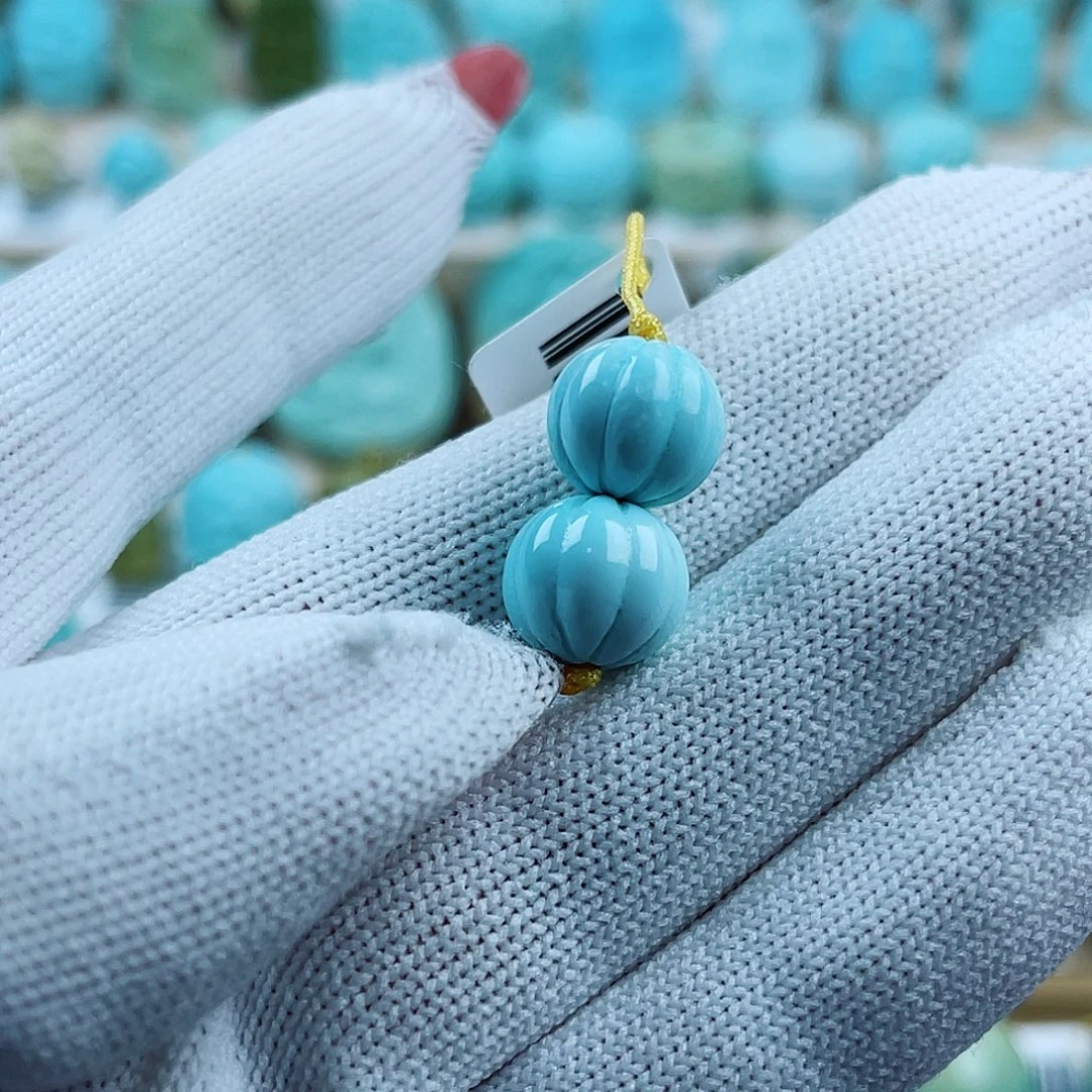 绿松石未镶嵌珠宝奇石配饰10