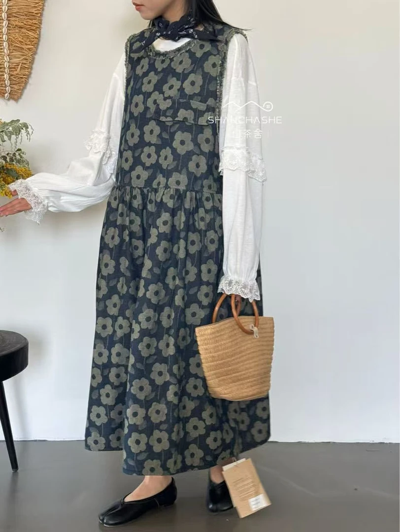 叨叨推荐款 SCS#6725#牛仔背心裙（春季新款）FL