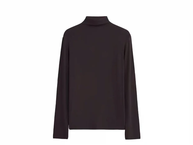 2025早春新款半高领女士针织打底衫