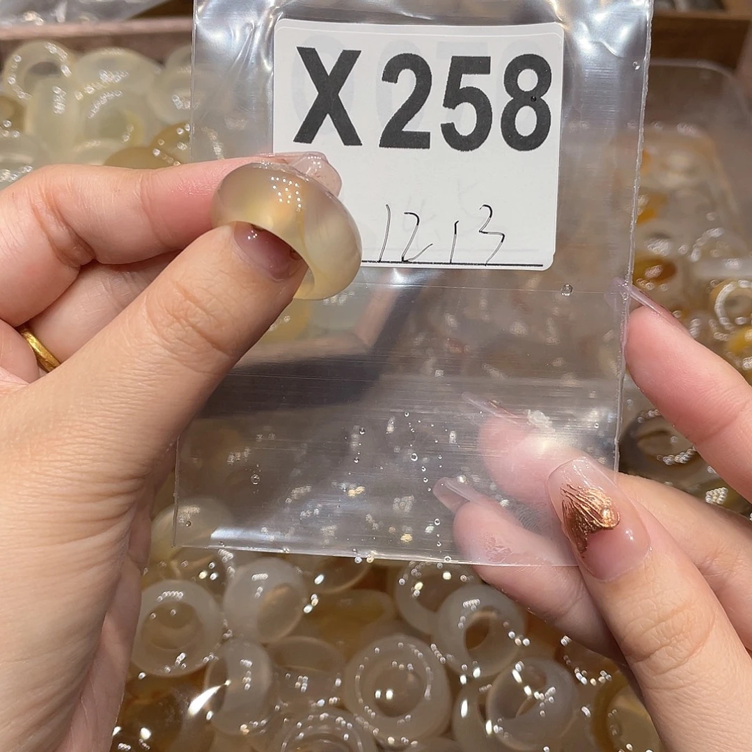 玛瑙/玉髓未镶嵌戒指258