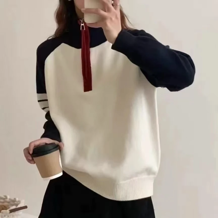 【洛尔专属】新款百搭时尚简约针织衫LZ10116