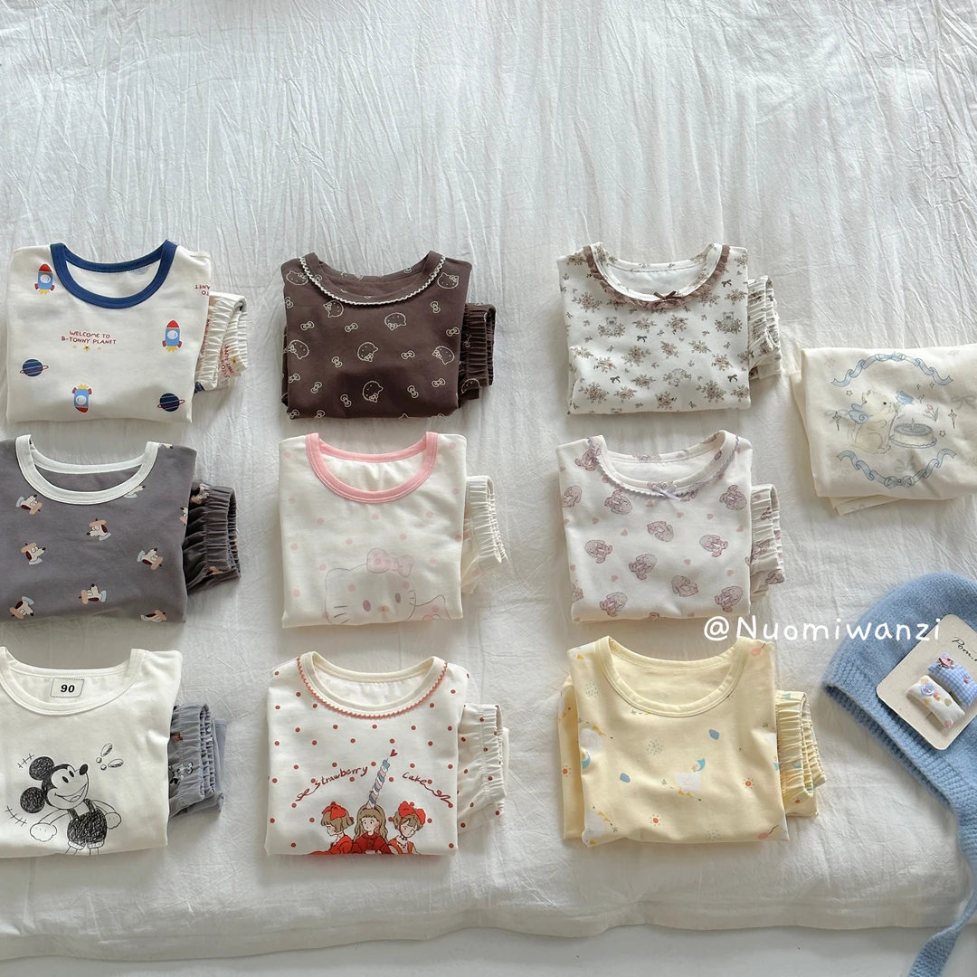 25n01亲心25年秋季新款牛奶棉无骨莱卡套装