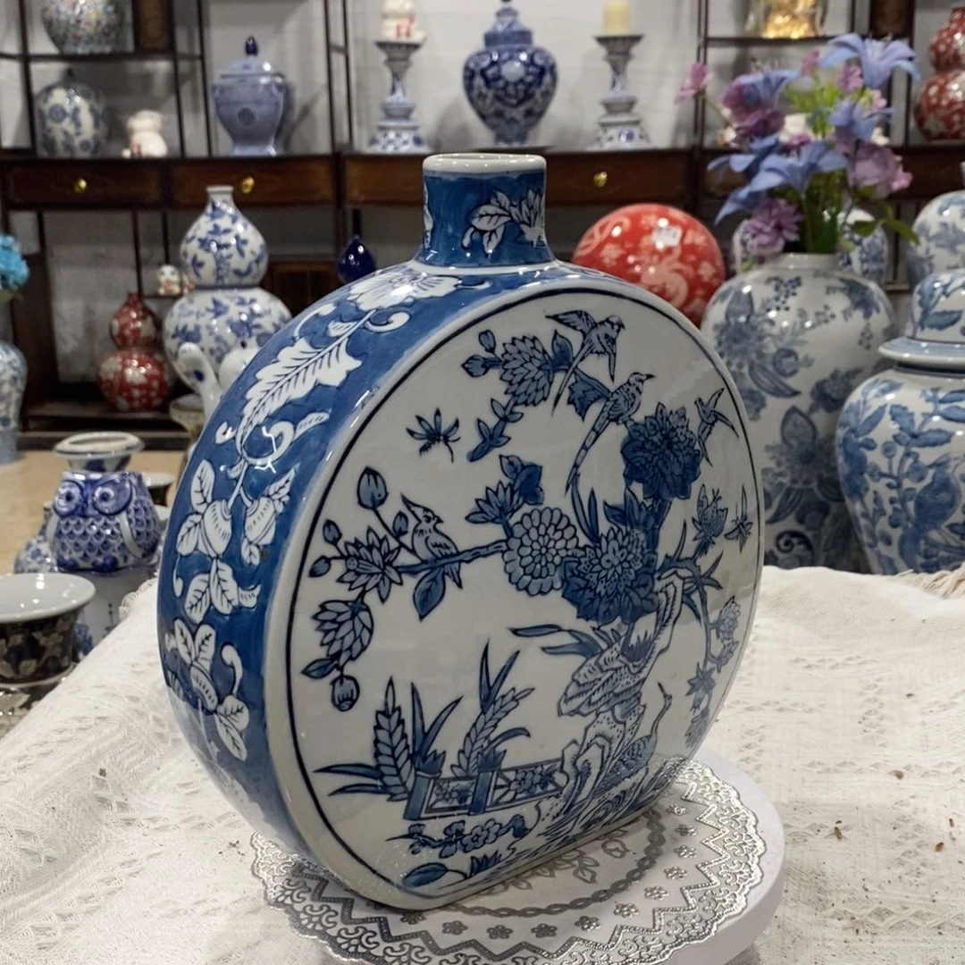 【闪购商品】摆件花瓶微瑕底部有点发黄