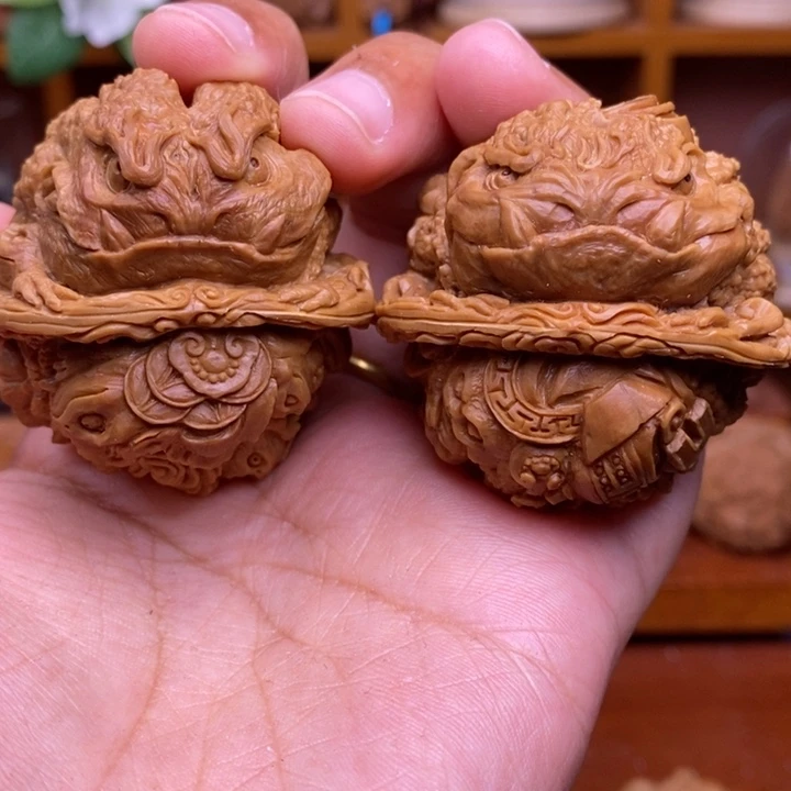 【闪购商品】核桃手串/手链王*鱼大尺寸金蟾