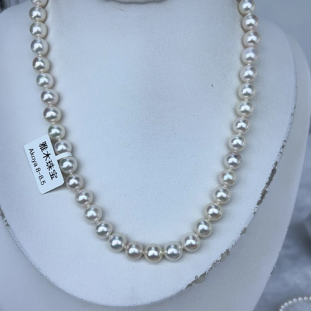 海水珍珠颈饰银S925镶嵌