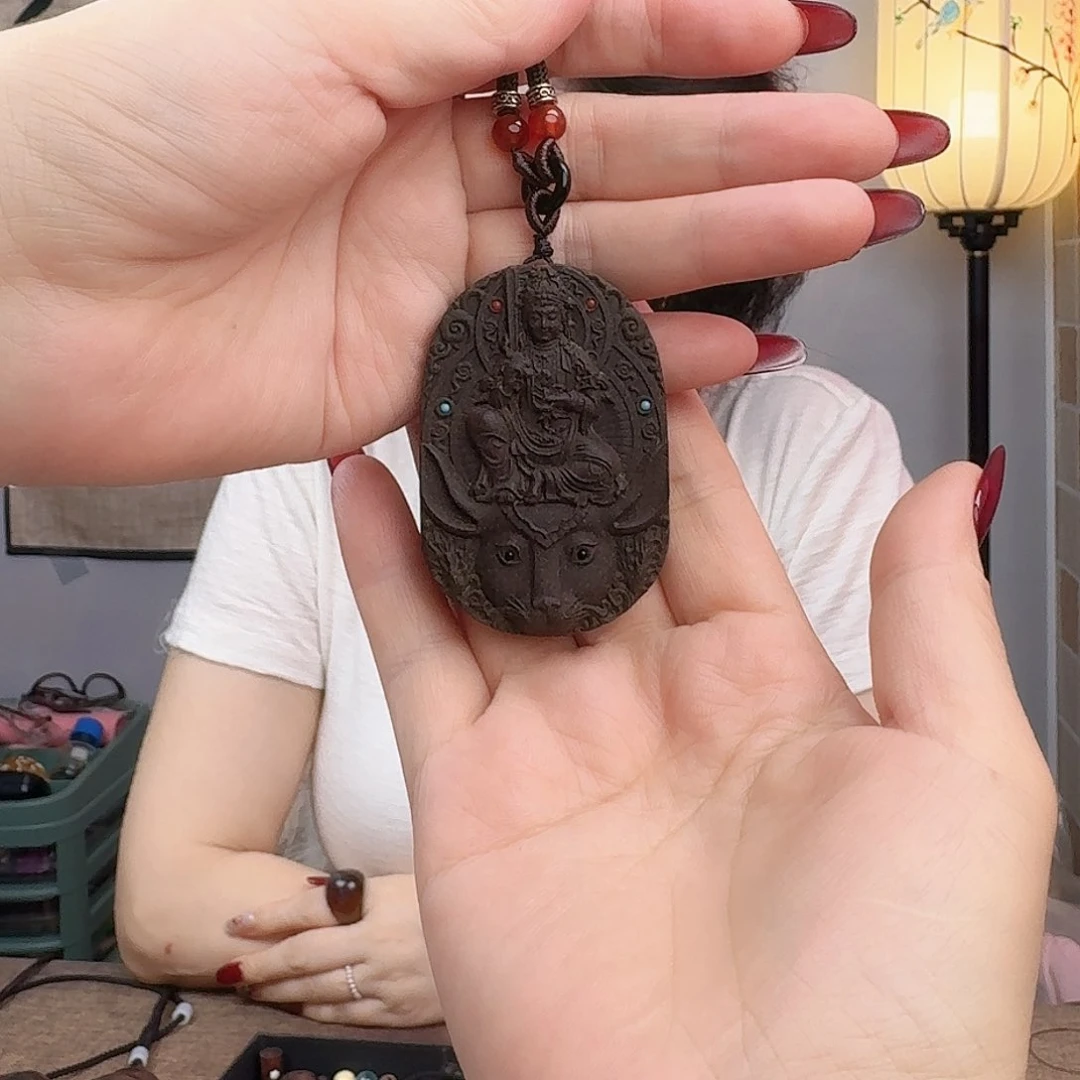 檀香木吊坠合香吊坠