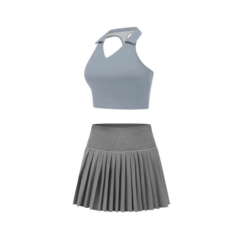 【一套搭配更好看】空气Air运动内衣+明星同款百褶网球运动裙