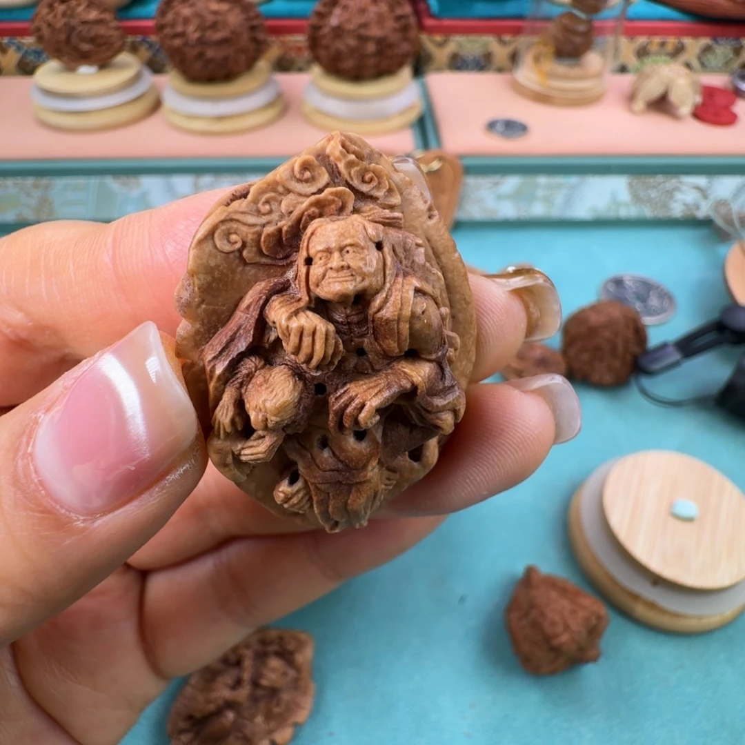 手串/手链橄榄核核潮核雕手工制作