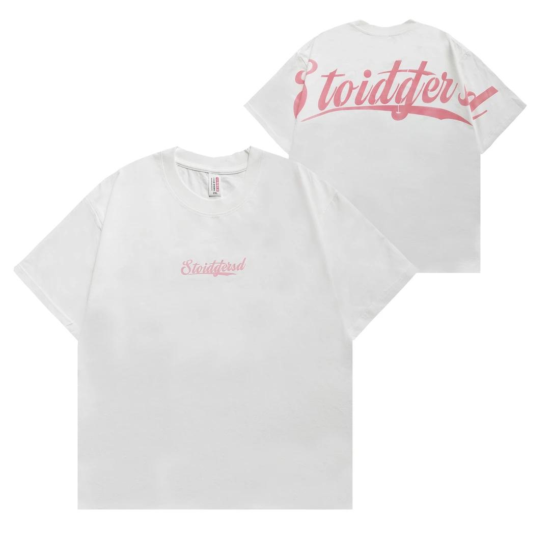 【10A抗菌，UPF50+】液氨短袖休闲高级轻奢流行白搭男女同款7723