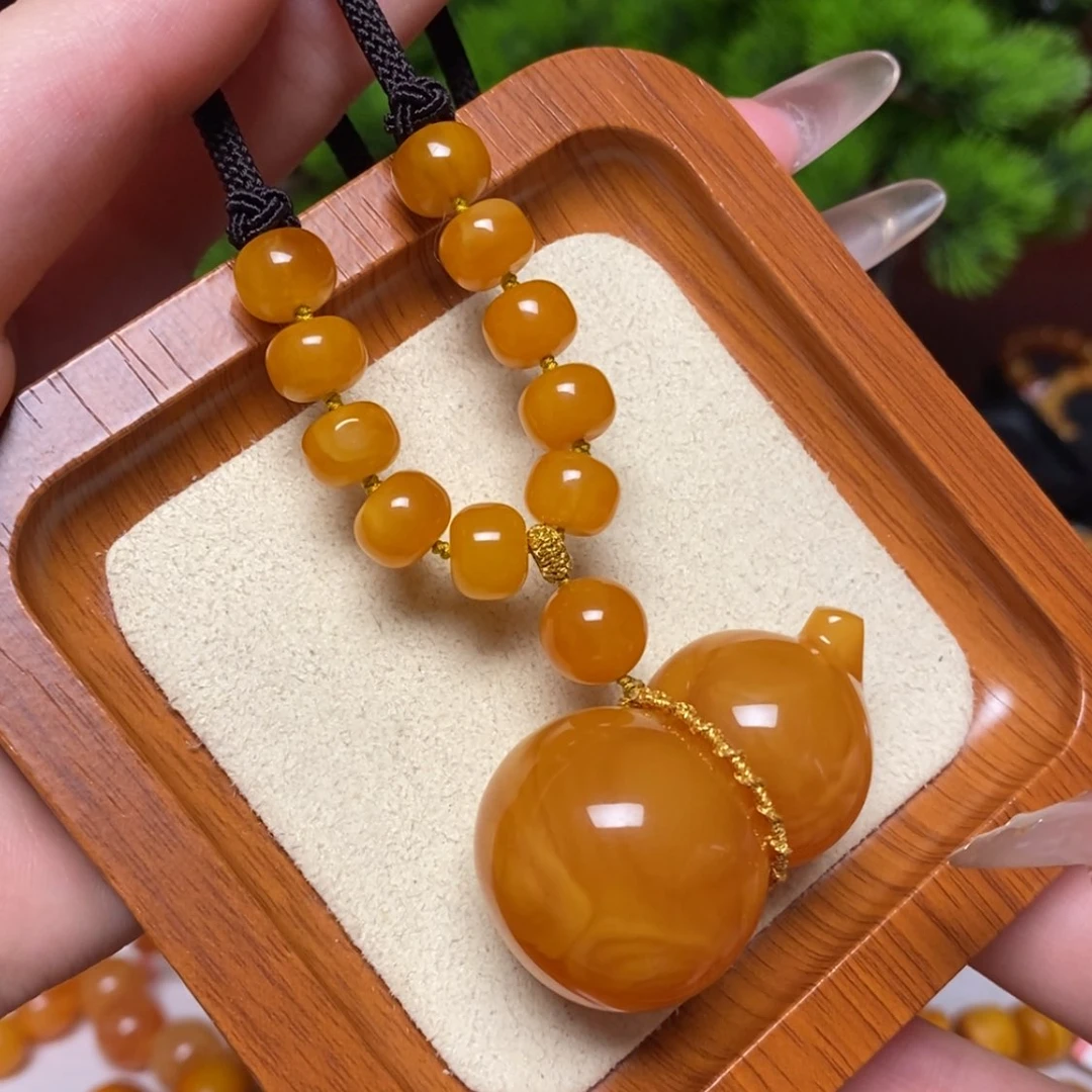 【闪购商品】未镶嵌颈饰蜜蜡项链