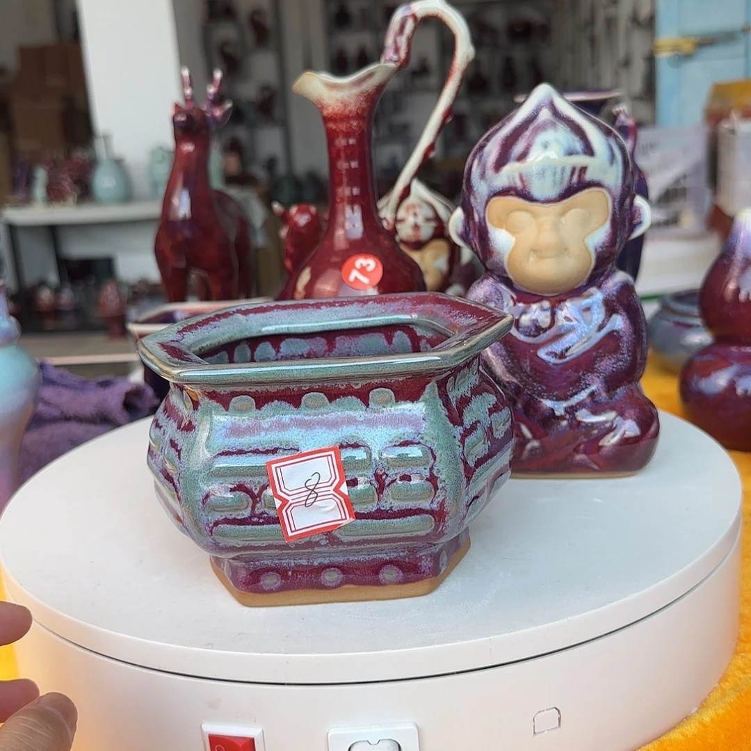 摆件郑家钧窑摆件