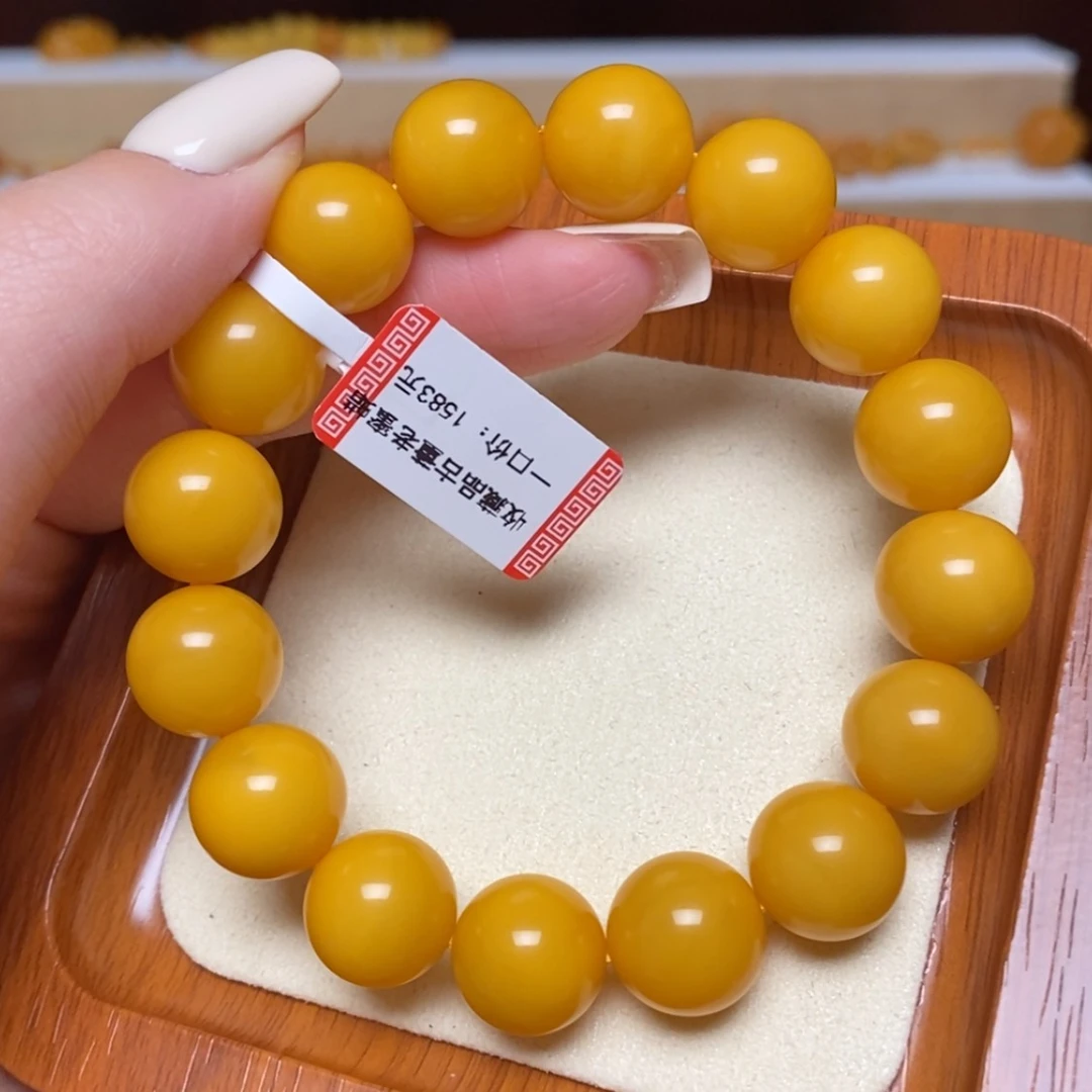 【闪购商品】未镶嵌蜜蜡手链手串