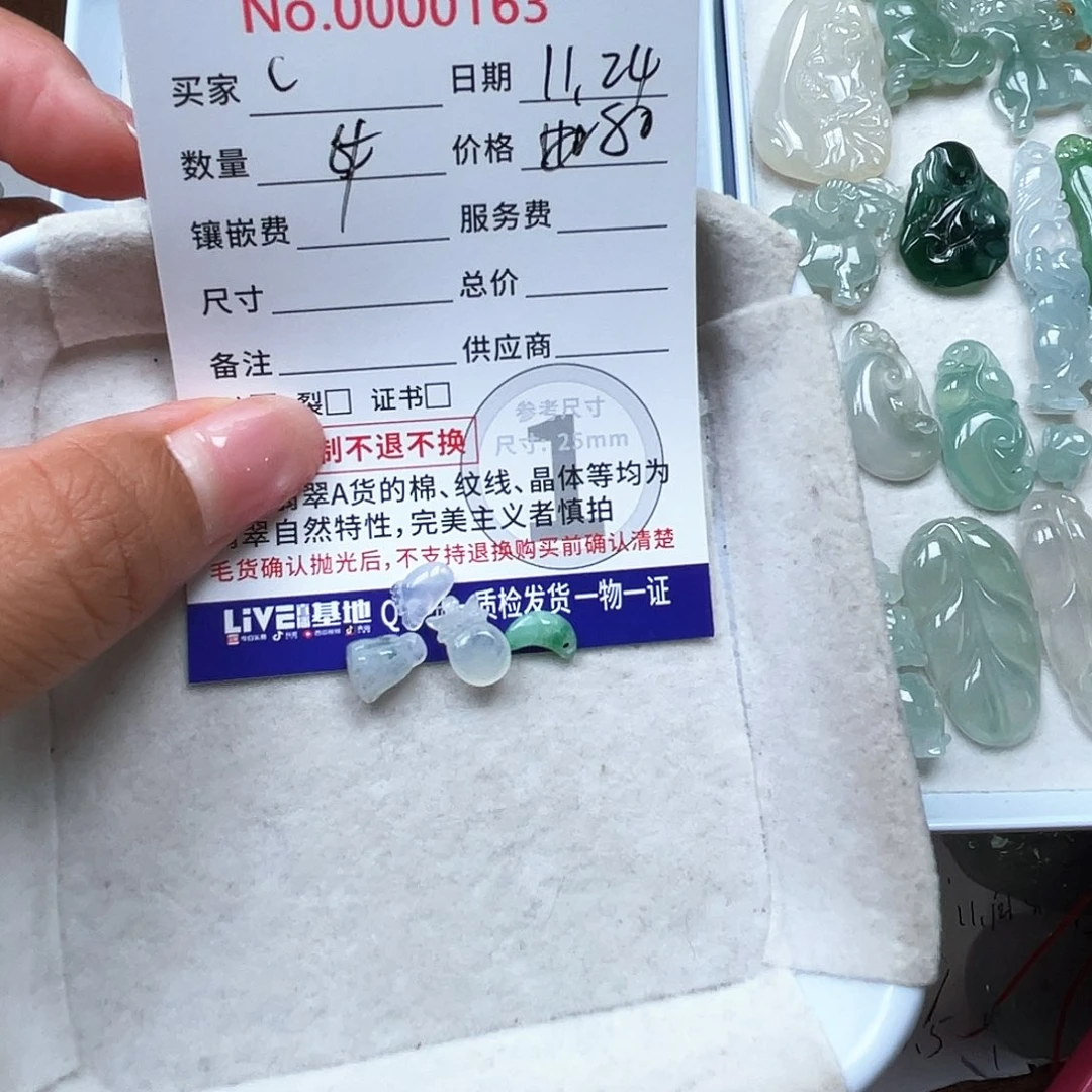 颈饰未镶嵌翡翠C**o