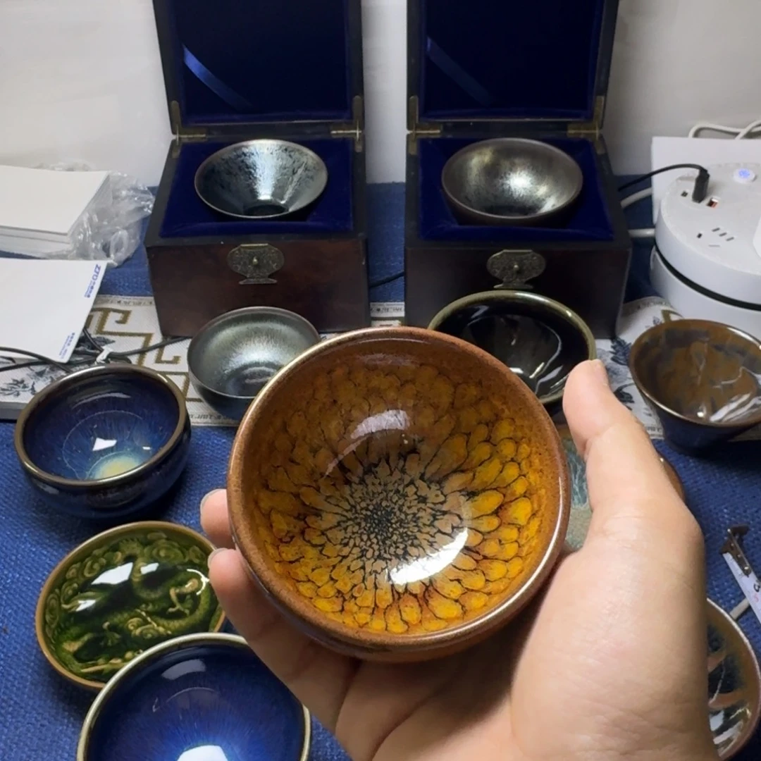 建阳建盏喝茶主人杯