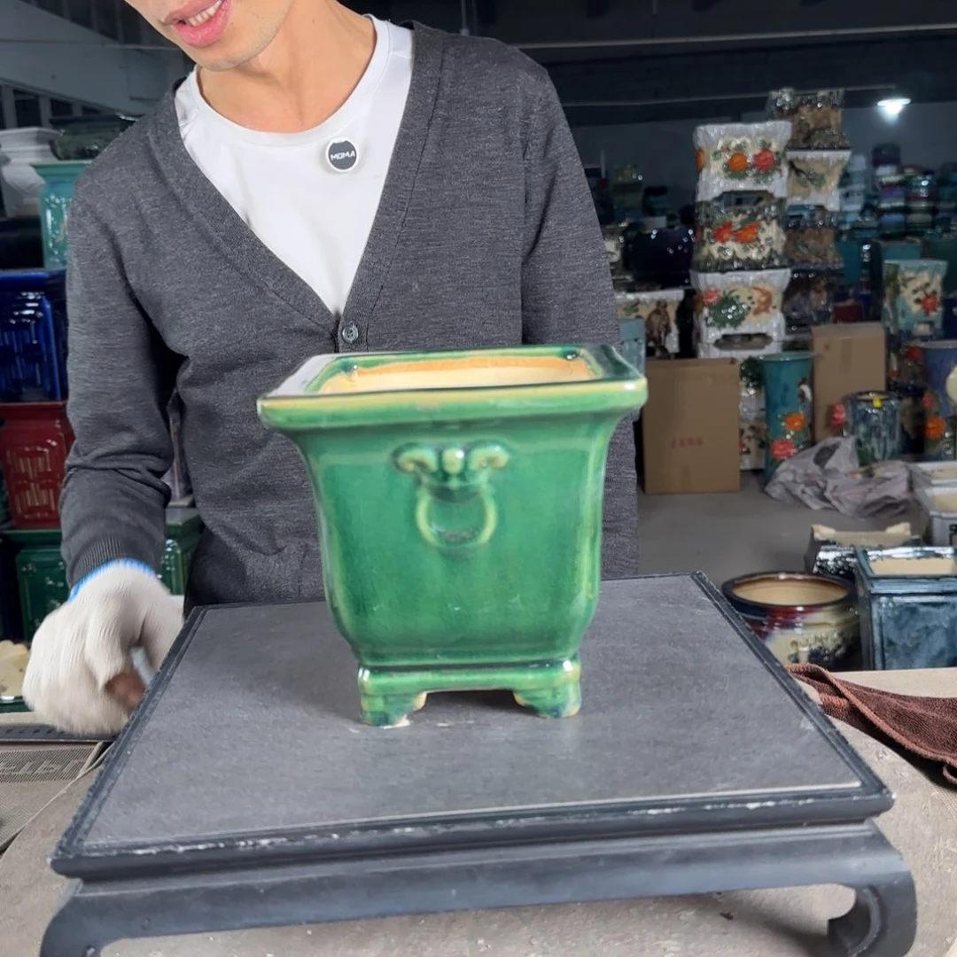 一风堂石湾花盆。