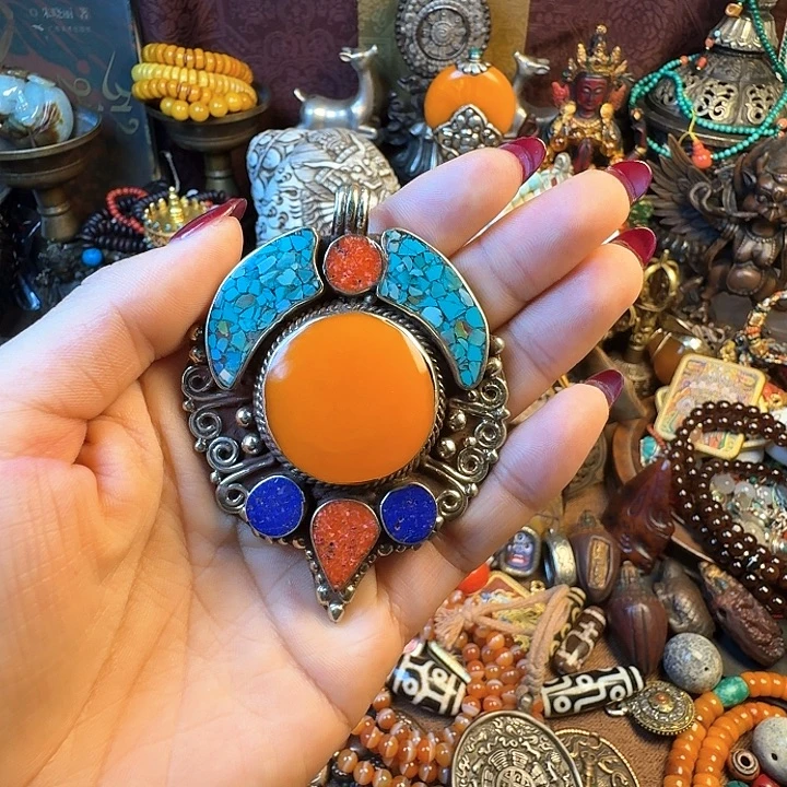 泥塑独特设计扎西德勒