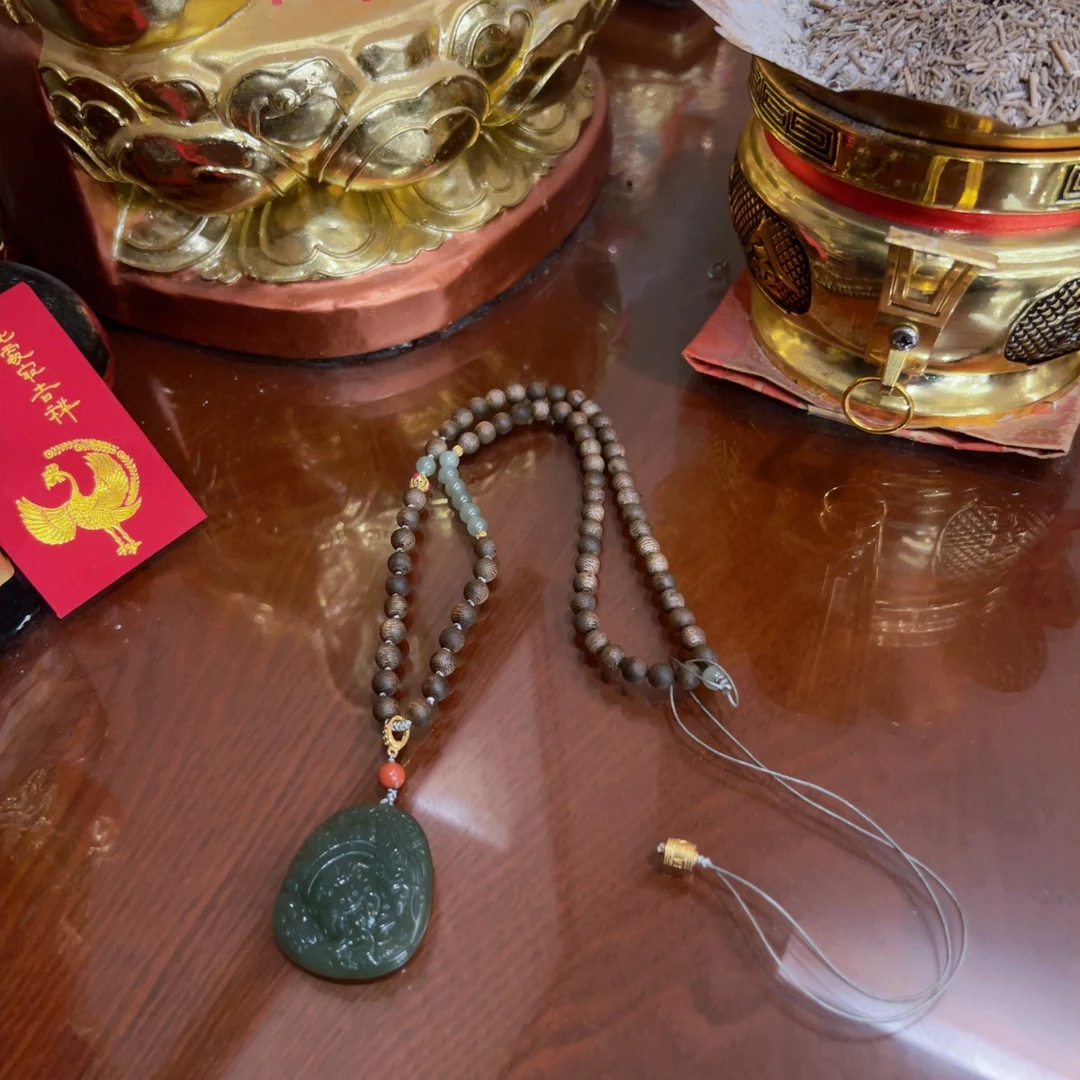 蓝宫调 老料扎基 吊坠  九年奉孤品 M324