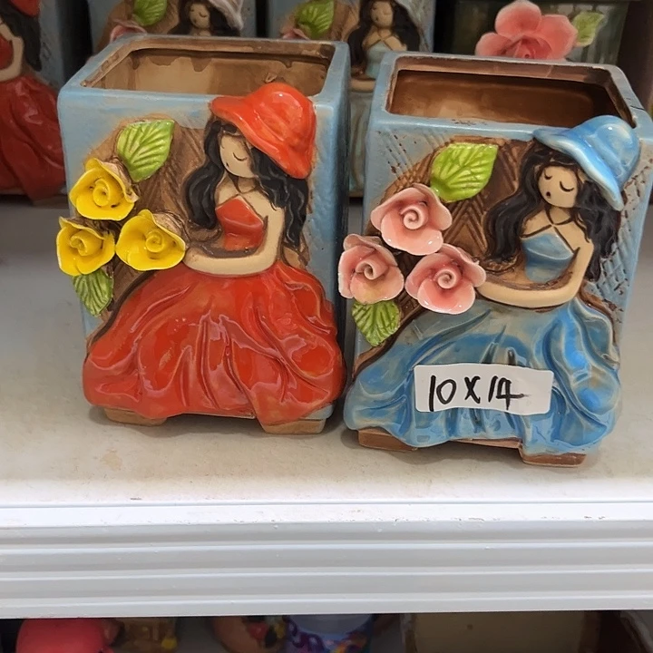 粗陶材质多肉花盆