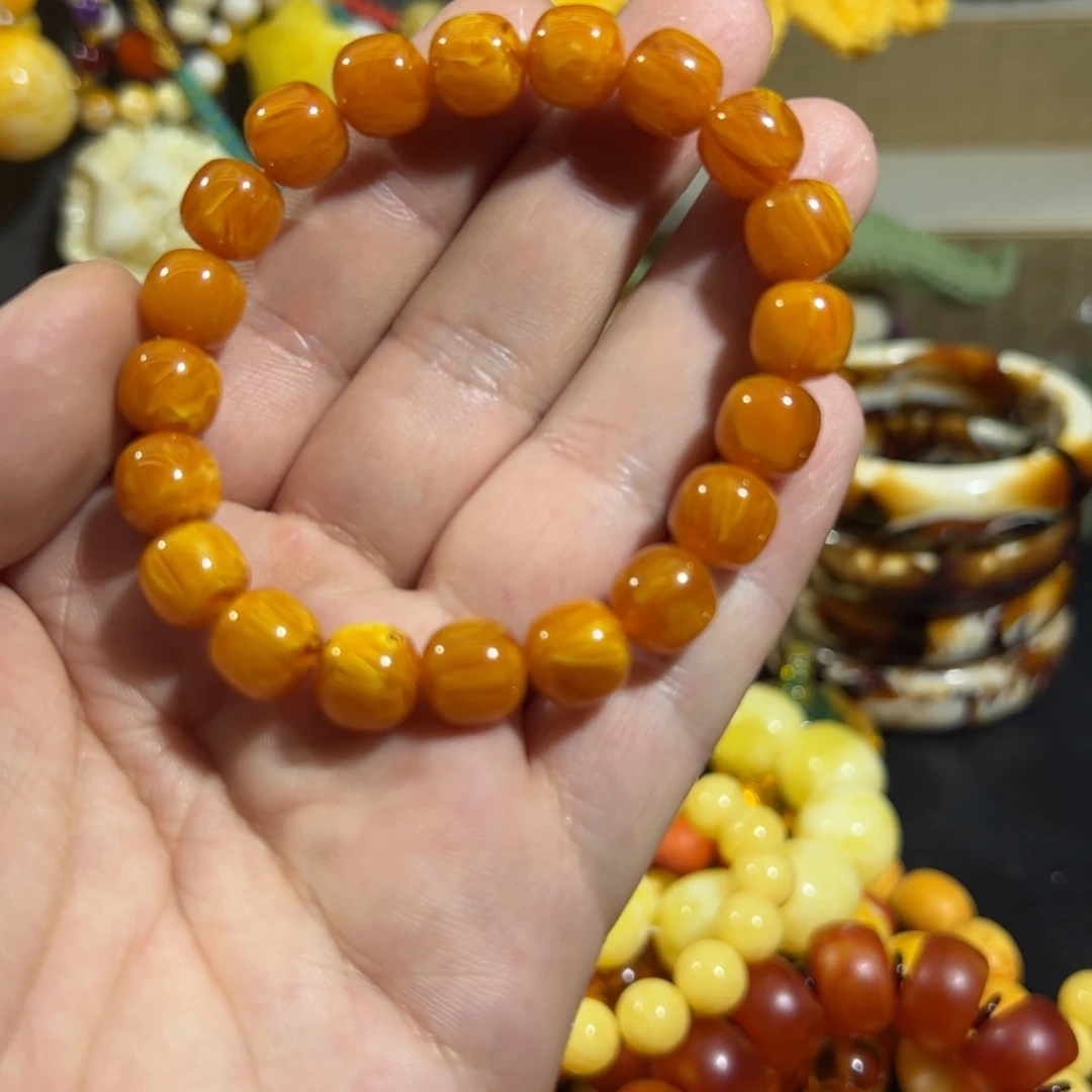 未镶嵌蜜蜡手链卡1.0➕