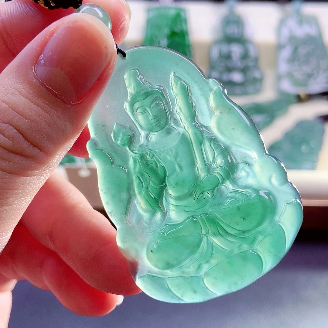 【闪购商品】颈饰未镶嵌翡翠天然